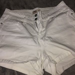 White shorts